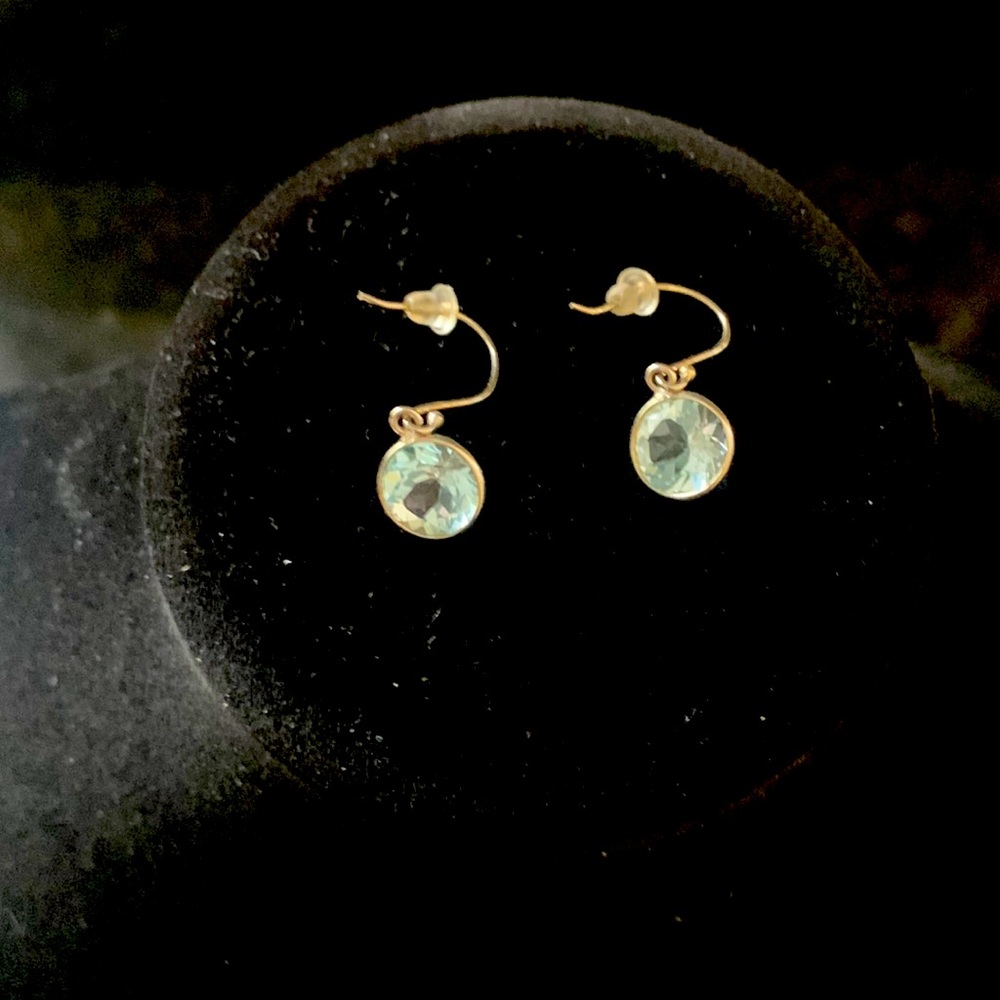 COPY - Ross Simons brand new topaz earrings.